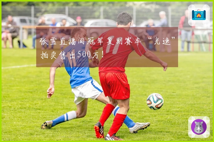 张雪直播间冠军复刻赛车“光速”拍卖售出500万！